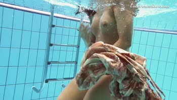 Russian Hairy Teen (18+) in Underwater Sensation