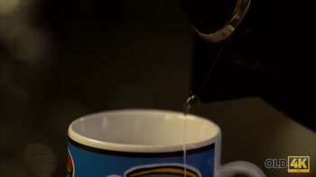 New Morning Starts For Blonde And Her Old Spouse With Sex