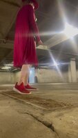 Kitty Fantastic's Garage Solo: Edging in Exposed Elegance