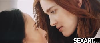 Lexi Layo & Jia Lissa: Sizzling Redhead-Brunette Lesbian Affair