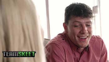 Rion King Fucks Blonde Teen (18+) Allie Nicole in a Sizzling Creampie Scene