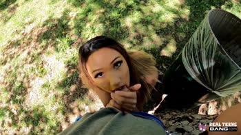Kimora Quin's Debut: Wild Teen (18+) Asian Action in Public