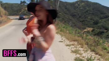 Coachella BFFs Surprise Lucky Guy with Wild Orgy Adventure