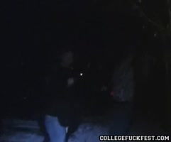 Petite College Babe Gets Hardcore Fucked at the Party