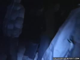 Petite College Babe Gets Hardcore Fucked at the Party