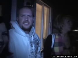 Petite College Babe Gets Hardcore Fucked at the Party