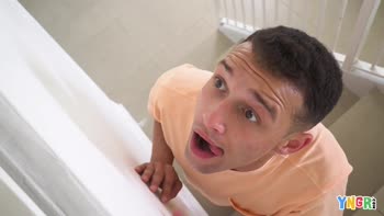 Step Brother's Secret Desire: Blonde Teen (18+) Lilith's Throat-Tempting Bliss