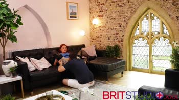Jasmine Brooks' Blazing British Blowjob