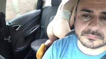 karol_grey4 - Karol Grey4's Car Kink: Petite Latina Squirts Doggy Style