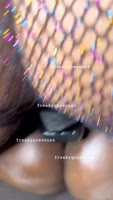 Freakyqueenny's Ebony MILF Lesbian Strap-On Delight