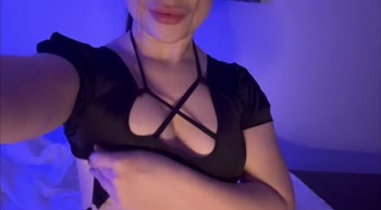 LittleWaifuuu's Sizzling Solo: Brunette Babe in a Sexy Costume