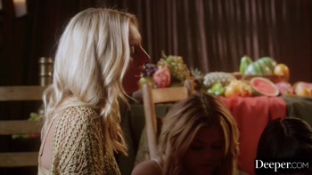 Deeper. Mona Leads The Ultimate 5-girl Reverse Gangbang