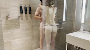 Happyusfuck's Shower Surprise: Petite Perfection