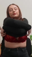 He wasn't giving her HUGE TITS any pleasure, so she decided to fuck a stranger right in front of him