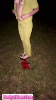 Yunna Teen (18+)'s Sultry Solo in the Naked Forest