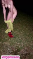 Yunna Teen (18+)'s Sultry Solo in the Naked Forest