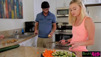 Kenzie Kai Sates Her Stepbrother's Hunger