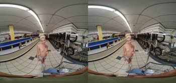 Kiara Cole's Naughty Laundromat Adventure in Stunning VR