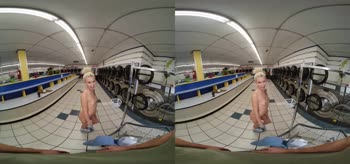 Kiara Cole's Naughty Laundromat Adventure in Stunning VR