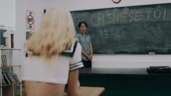 Chloe Cherry's Lewd Lesson: Blonde Bombshell Fucks Teacher in Class