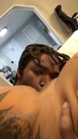 SirJay Glazer Savoring Ebony Delight's Cuddles