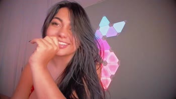 NaughtyVioletta's Live Show: Solo Orgasm on Group Call