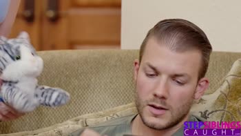 Jewelz Blu's Big Cock Challenge: Stepbro Gets a Facial