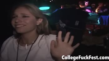 College Cutie Gets Stuffed by Massive Cock in Wild Party