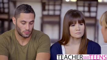 Brett Rossi & Alison Rey Satisfy Thirsty Students in Sensual Threesome