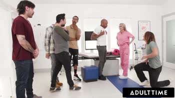 Summer Vixen's Nurse Nightmare: Gangbang with Tommy Pistol