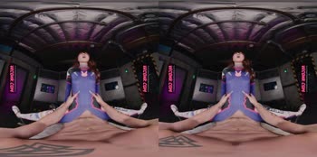 Kimmy Kimm's Cosplay POV: Overwatch DVA's Steamy VR Seduction