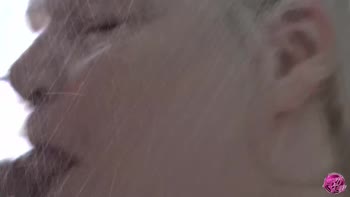 Lacey Starr Caught in a Shower Showdown