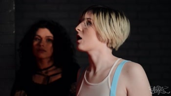 TRANS ANGELS - Sultry Ella Hollywood And Playful Alisia Rae Lead A Night Of Kinky Temptation