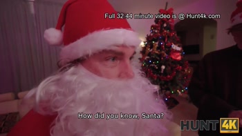 HUNT4K. Bad Santa Sex