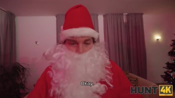 HUNT4K. Bad Santa Sex