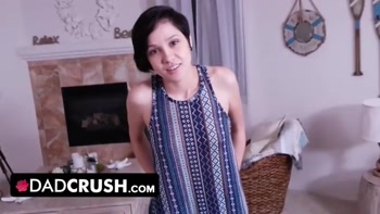 DadCrush - WRONG NUMBER! Horny Stepdaughter Sends Her Stepdad Nudies By Mistake And Makes Him Cum