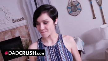 DadCrush - WRONG NUMBER! Horny Stepdaughter Sends Her Stepdad Nudies By Mistake And Makes Him Cum