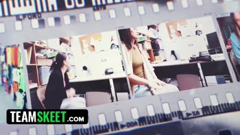Daisy Fox Goes Wild in Naked Mall Mayhem