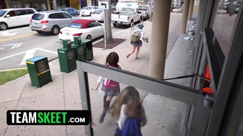 Daisy Fox Goes Wild in Naked Mall Mayhem
