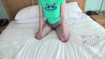 Tiny Tit Temptress Ava Sinclaire's POV Blowjob