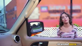 Kimmy Granger's Sizzling POV Road Head in the Great Outdoors
