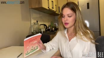 ImMayBee's Virtual Seduction: Studying for Exam Gets Replaced by Hot Teacher POV