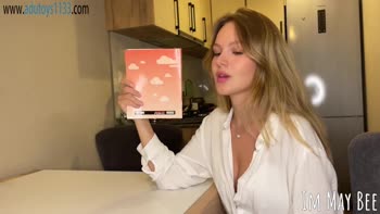 ImMayBee's Virtual Seduction: Studying for Exam Gets Replaced by Hot Teacher POV