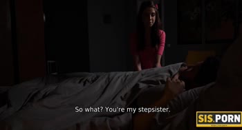 Taboo Step Family Affair: Russian Stepsister's Forbidden Desire