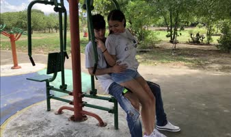 Step Brother's Desperate Plea: ValentinaHot10 Sucks His Cock
