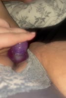 Alessialovebbw - Alessia's Tight BBW Bliss: Purple Dildo Delight