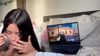 Mesukosei_69's Sassy Stepsister Seduction: Big Ass Latina POV Blowjob