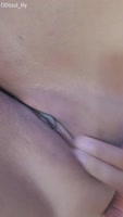 Youbluesky23's Petite Delight: Small Waist, Big Tits Solo Fun