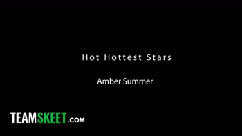 TeamSkeet All-Star Amber Summer: Her Tongue Split Is Just the Beginning of a Hardcore Dinner Date
