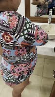 Love Me Harder XXX Sizzles in Office Swimsuit Strut